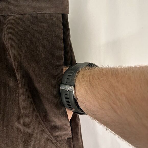 New Haggar Corduroy Pants Men's 38x32 Brown 212 Comfort Waist Classic Fit - Picture 5 of 10